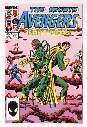 The Avengers Vol 1 251 High Grade (1985)
