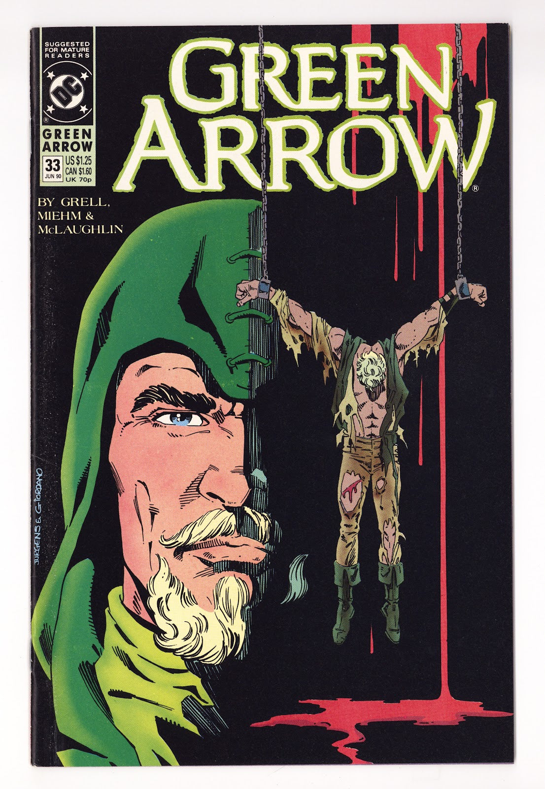Green Arrow Vol 2 33  Mid Grade   (1990)