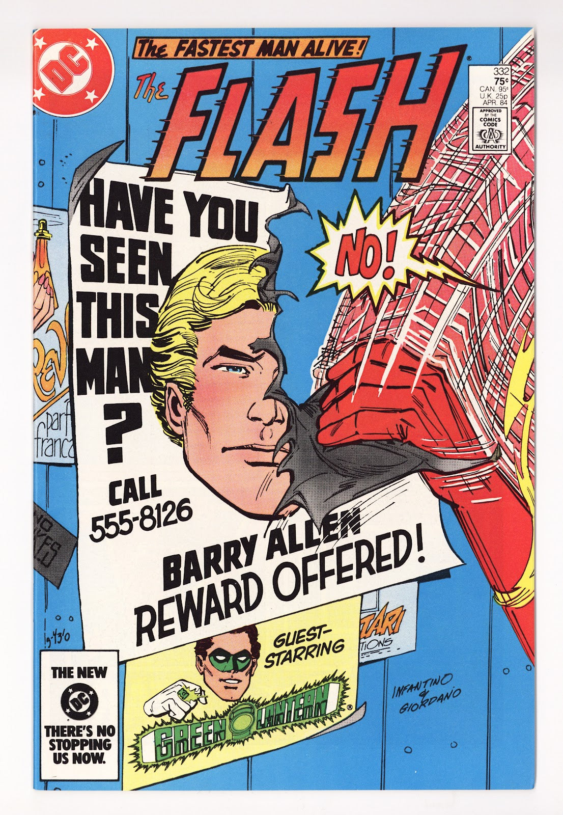 The Flash Vol 1 332  High Grade   (1984)