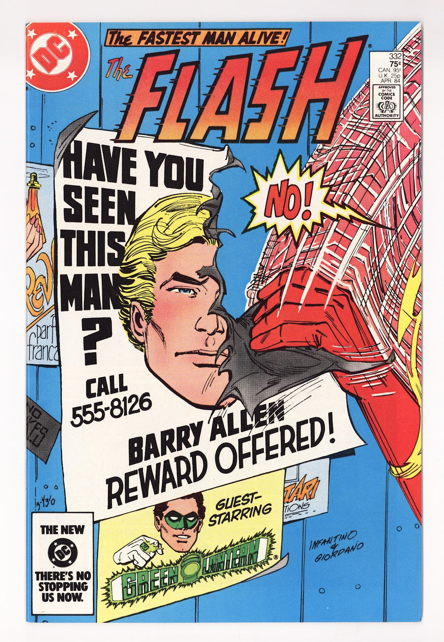 The Flash Vol 1 332  High Grade   (1984)