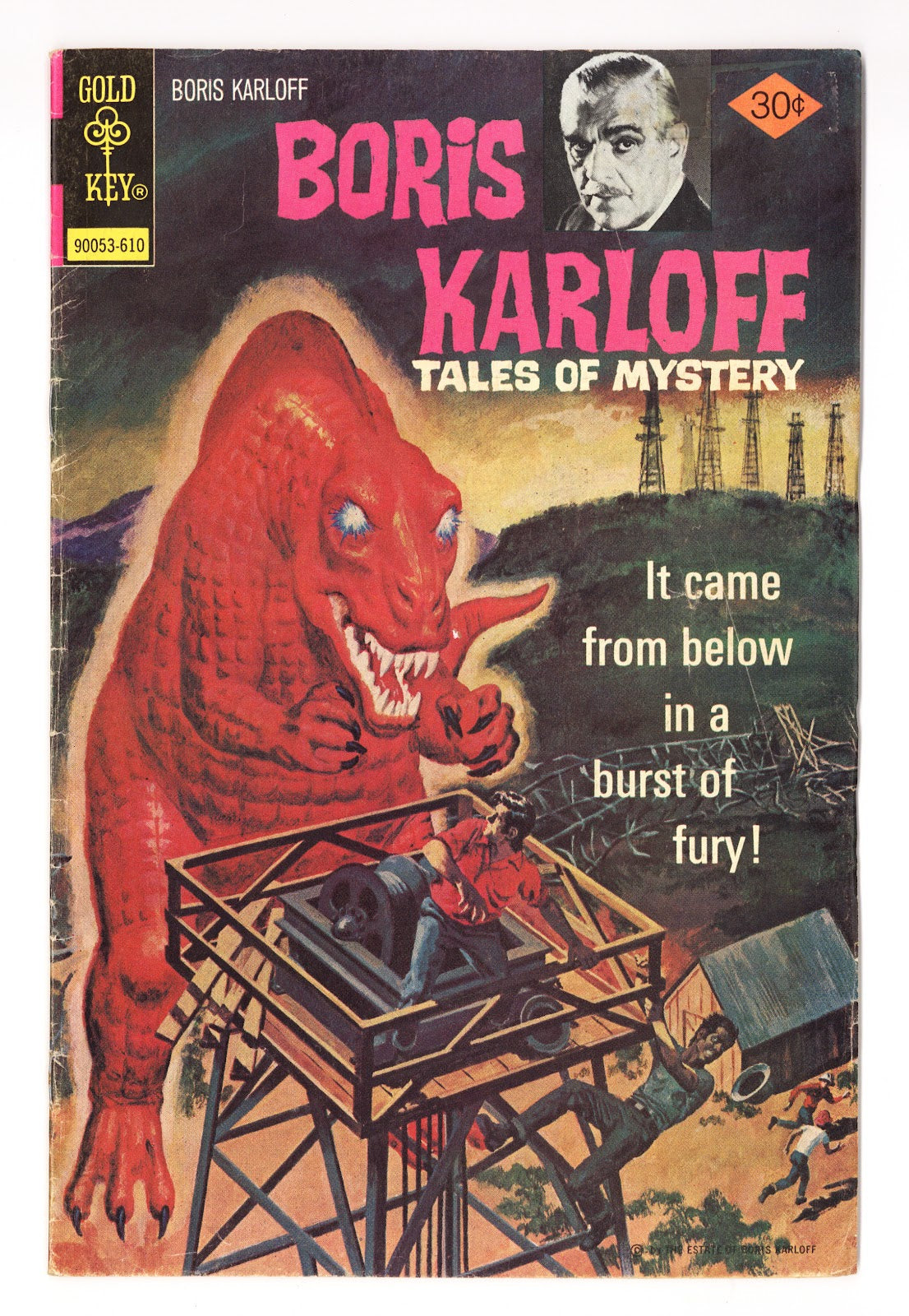 Boris Karloff Tales of Mystery 71 Low Grade (1976) Gold Key 