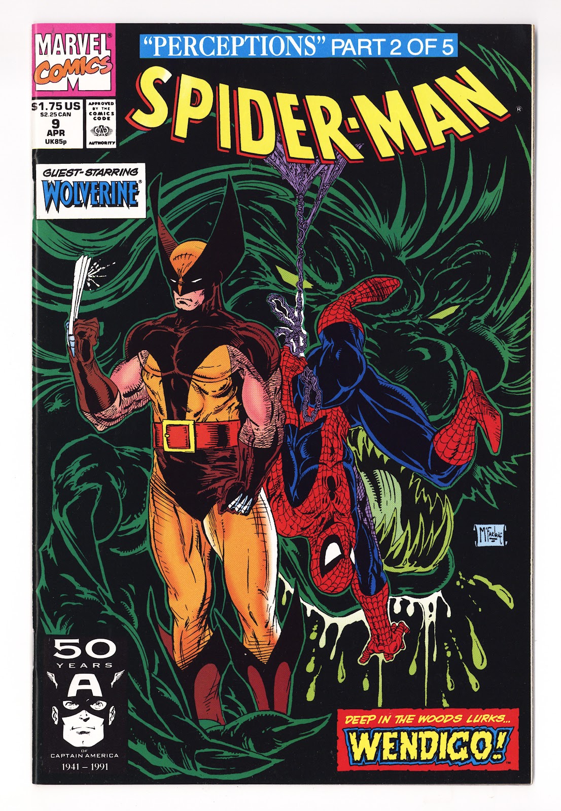Spider-Man Vol 1 9 High Grade (1991) 