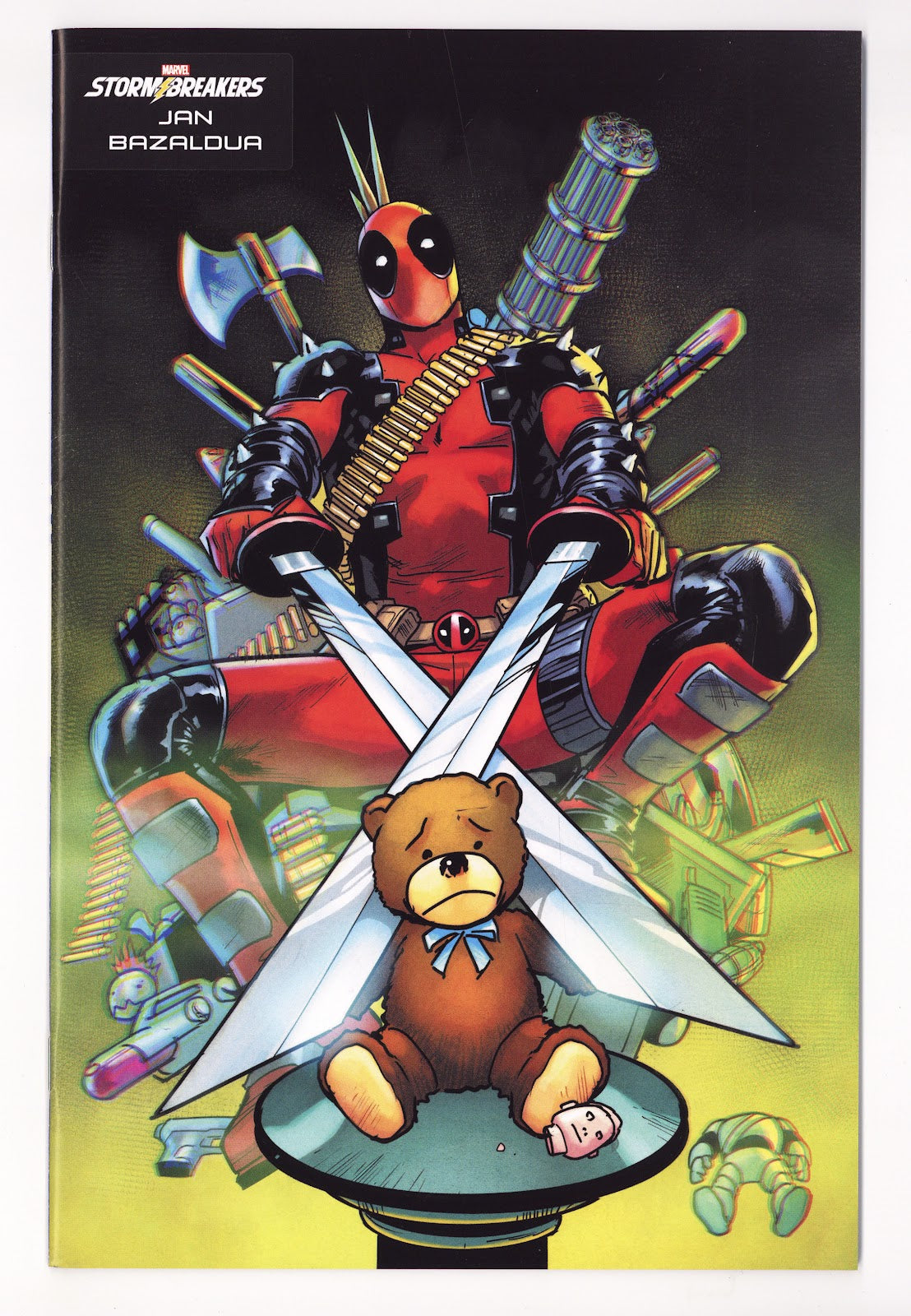 Deadpool Vol 9 1  High Grade   (2024) Bazaldua  'Stormbreakers'   Variant  