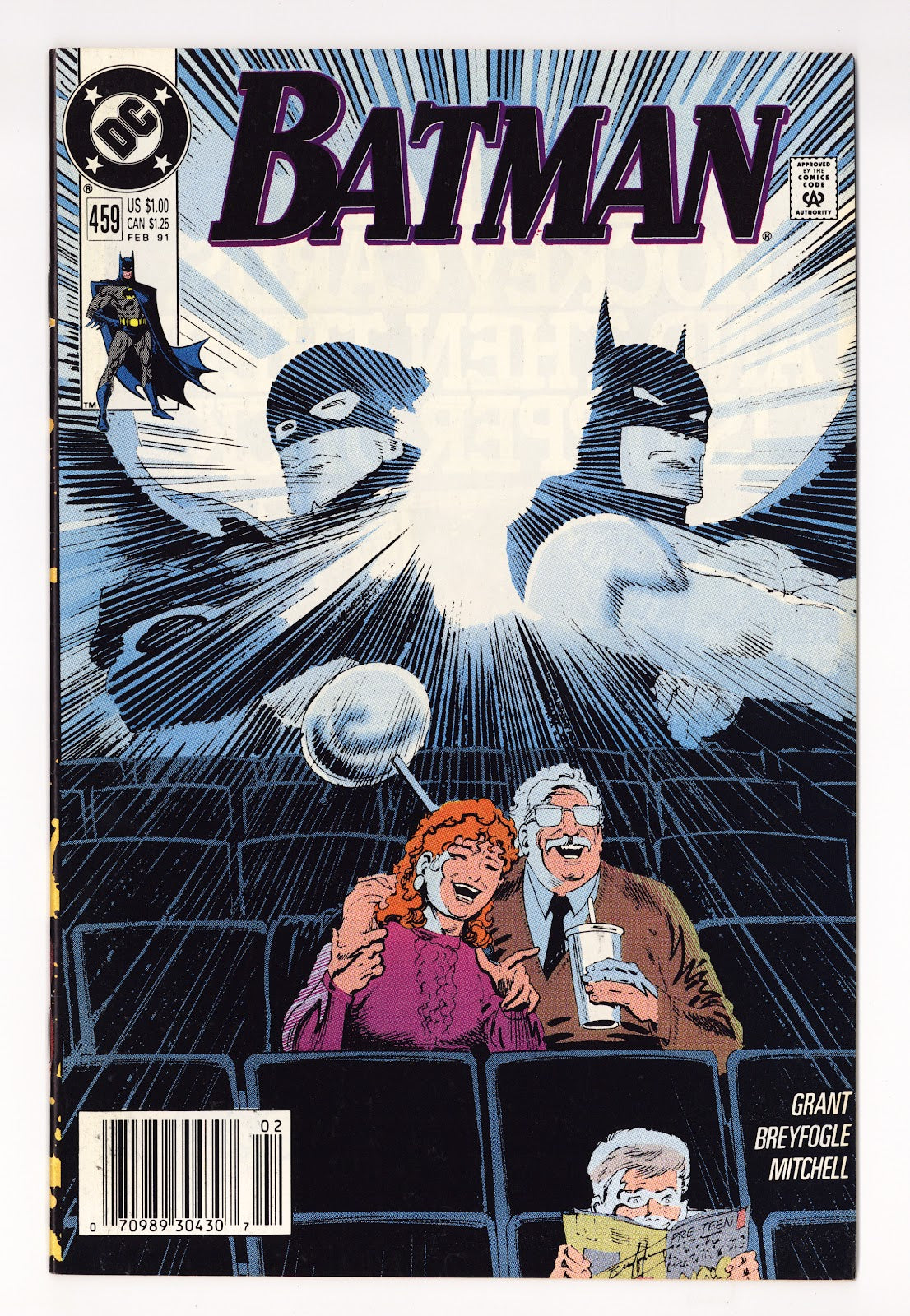 Batman Vol 1 459 High Grade (1991) Newsstand 
