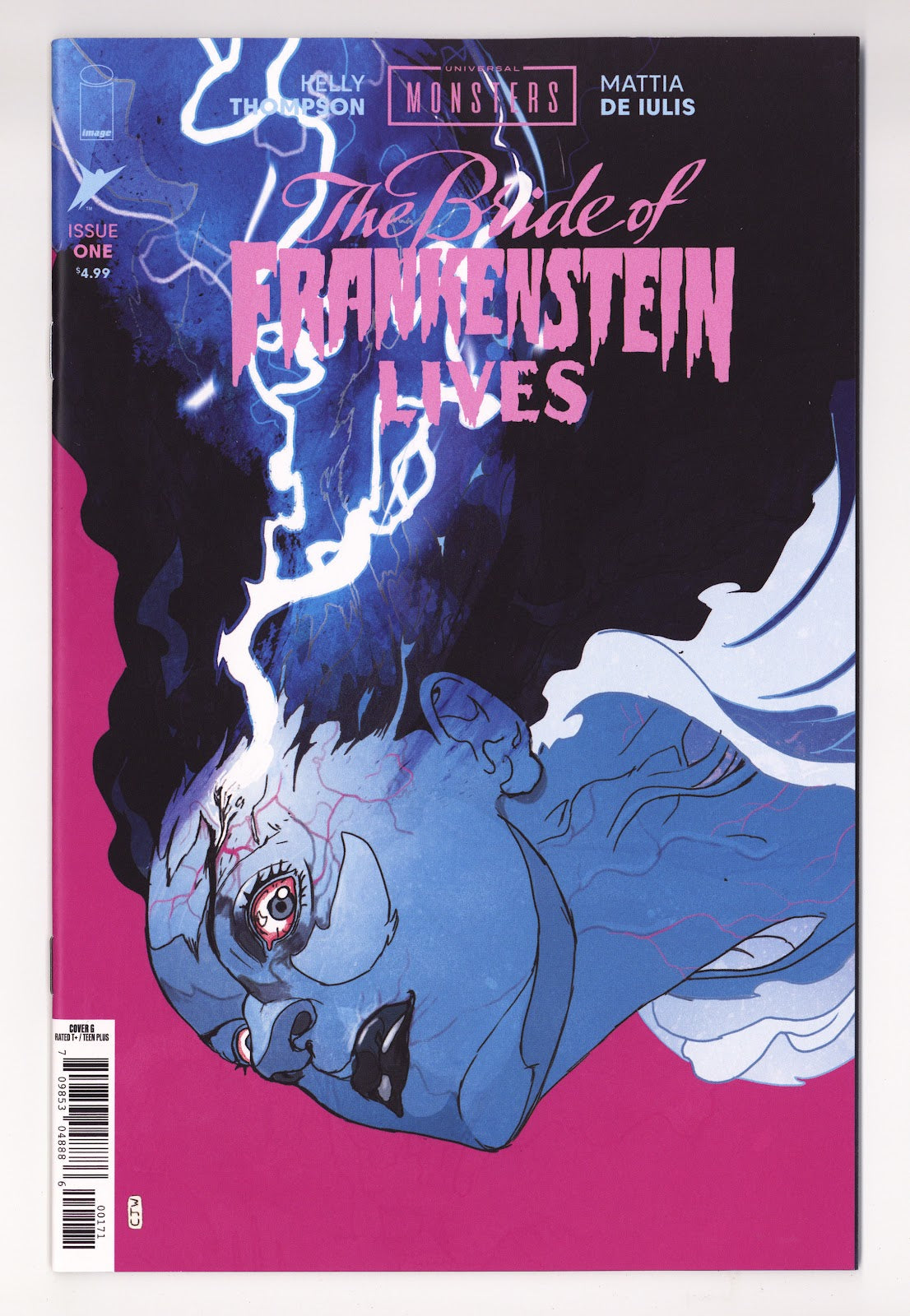 Universal Monsters the Bride of Frankenstein Lives #1 NM (9.4) (2026) Ward Incentive Variant