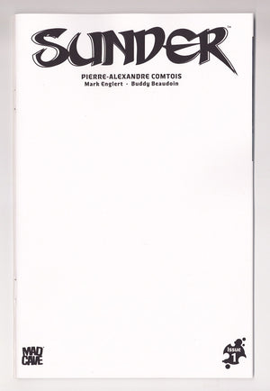 Sunder #1 (2026) Sketch Blank Variant