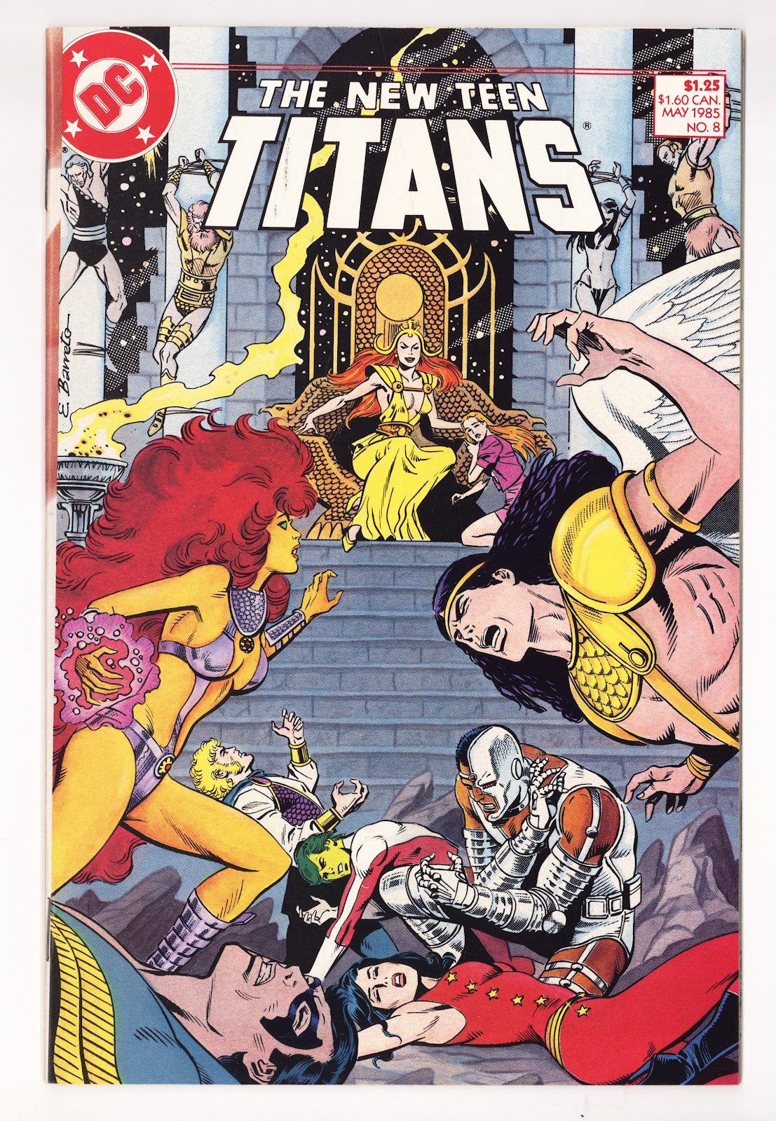 The New Teen Titans Vol 2 8 High Grade (1985) 