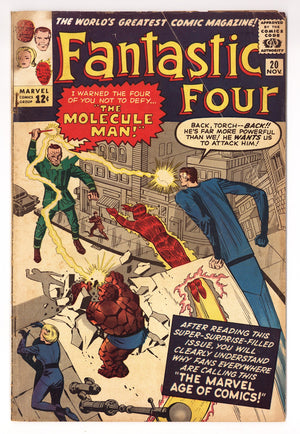 Fantastic Four Vol 1 20 GD/VG (3.0) (1963)