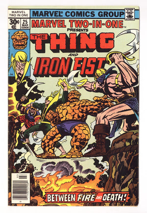 Marvel Two-in-One Vol 1 25  Low Grade   (1977)
