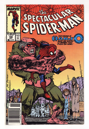 The Spectacular Spider-Man Vol 1 156  High Grade   (1989)   Newsstand