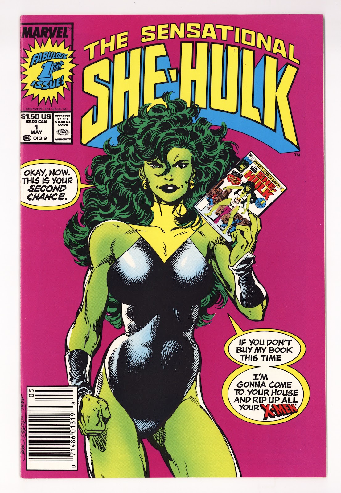 The Sensational She-Hulk Vol 2 1  VF/NM (9.0)   (1989)     