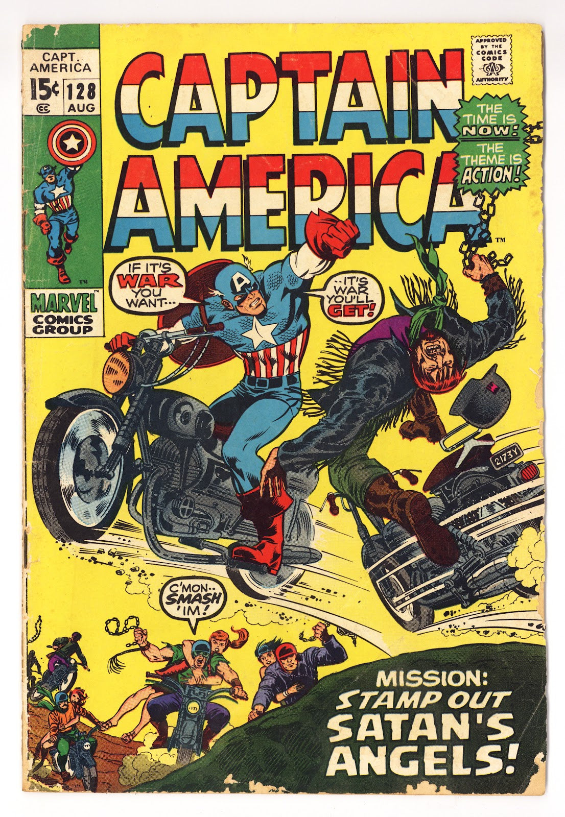 Captain America Vol 1 128  GD/VG (3.0)   (1970)