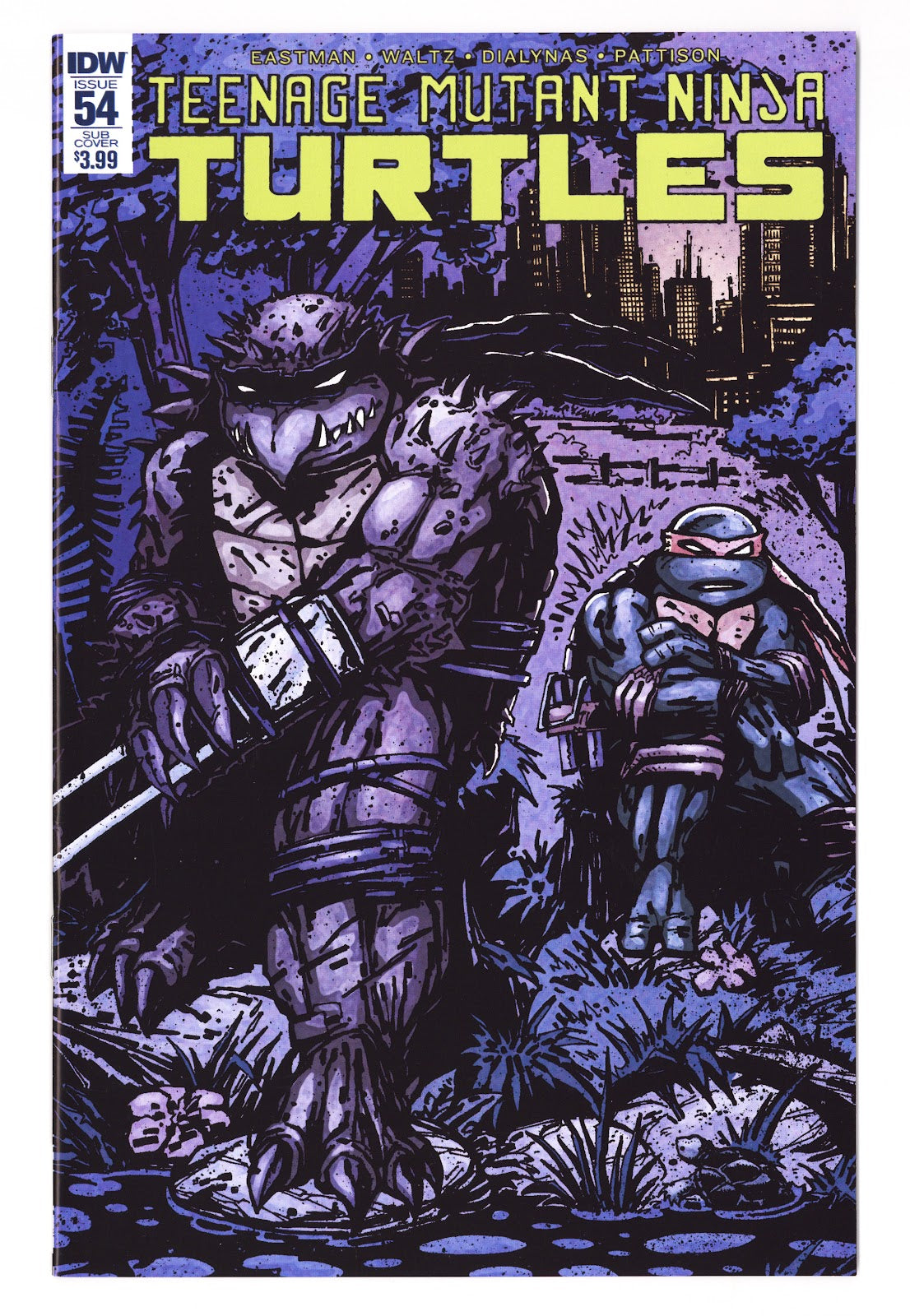 Teenage Mutant Ninja Turtles Vol 5 54 High Grade (2016) Eastman Variant 