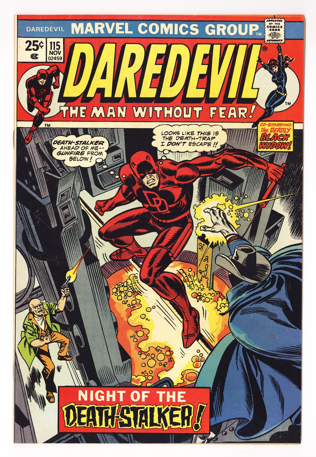 Daredevil Vol 1 115 VF (8.0) (1974) 
