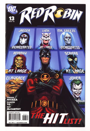 Red Robin 13 High Grade (2010) Direct Sales
