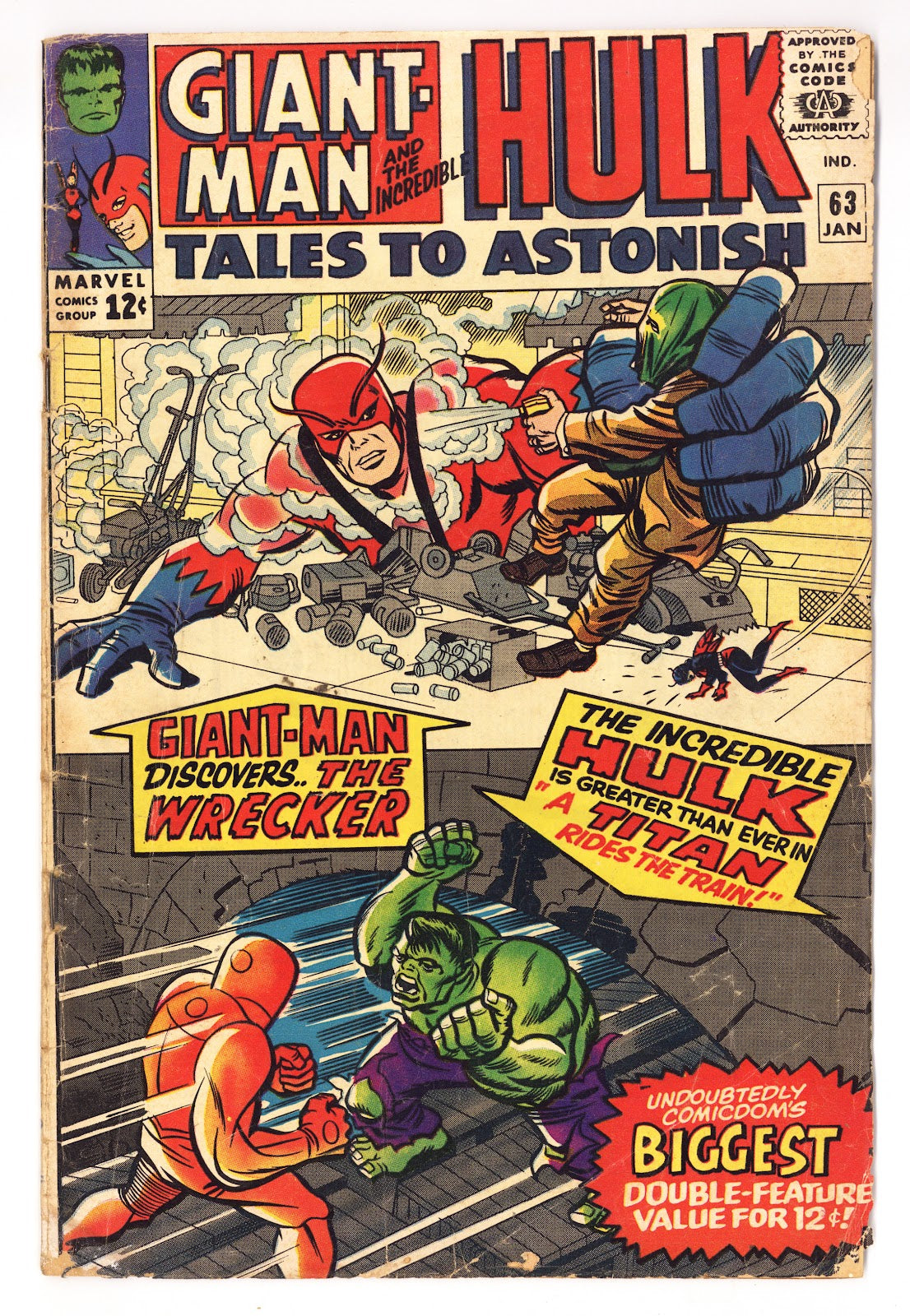 Tales to Astonish Vol 1 63 GD+ (2.5) (1965)  