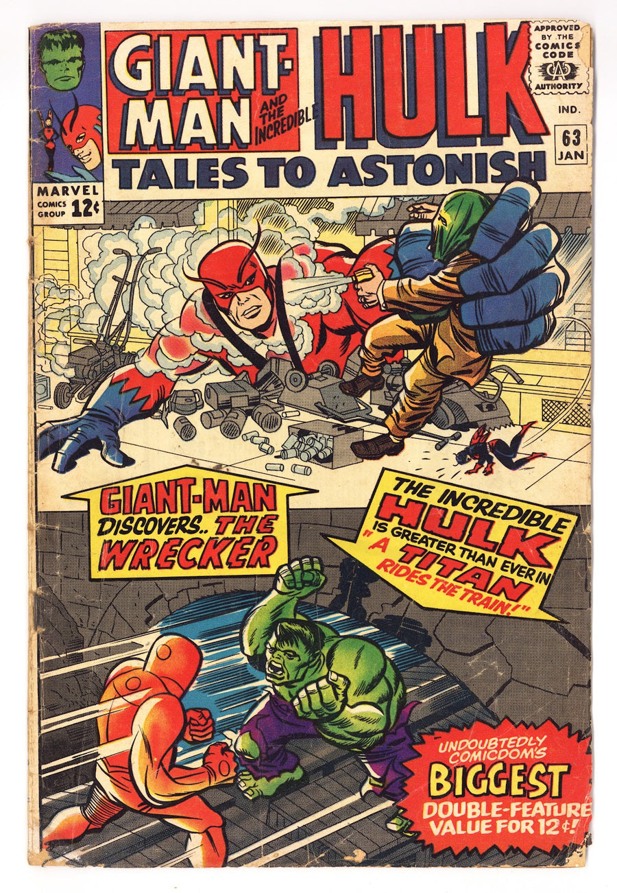 Tales to Astonish Vol 1 63 GD+ (2.5) (1965)  