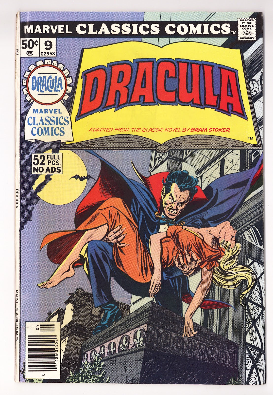 Marvel Classics Comics 9 VF- (7.5) (1976) 
