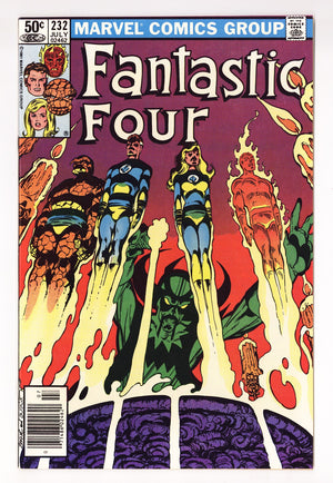 Fantastic Four Vol 1 232 High Grade (1981) Newsstand