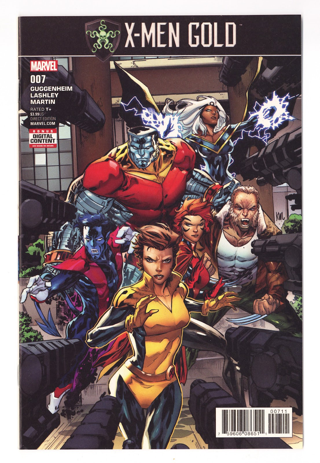 X-Men: Gold 7 High Grade (2017) 