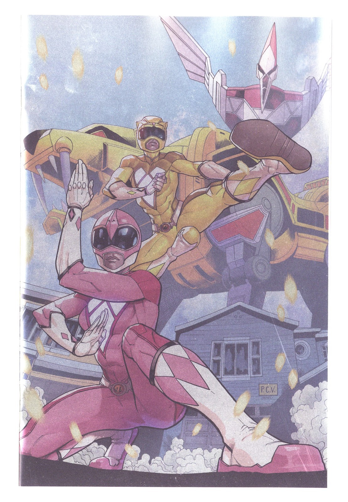 Mighty Morphin Power Rangers 3 Foil Virgin Incentive NM- (9.2) NM- (9.2) (2026)