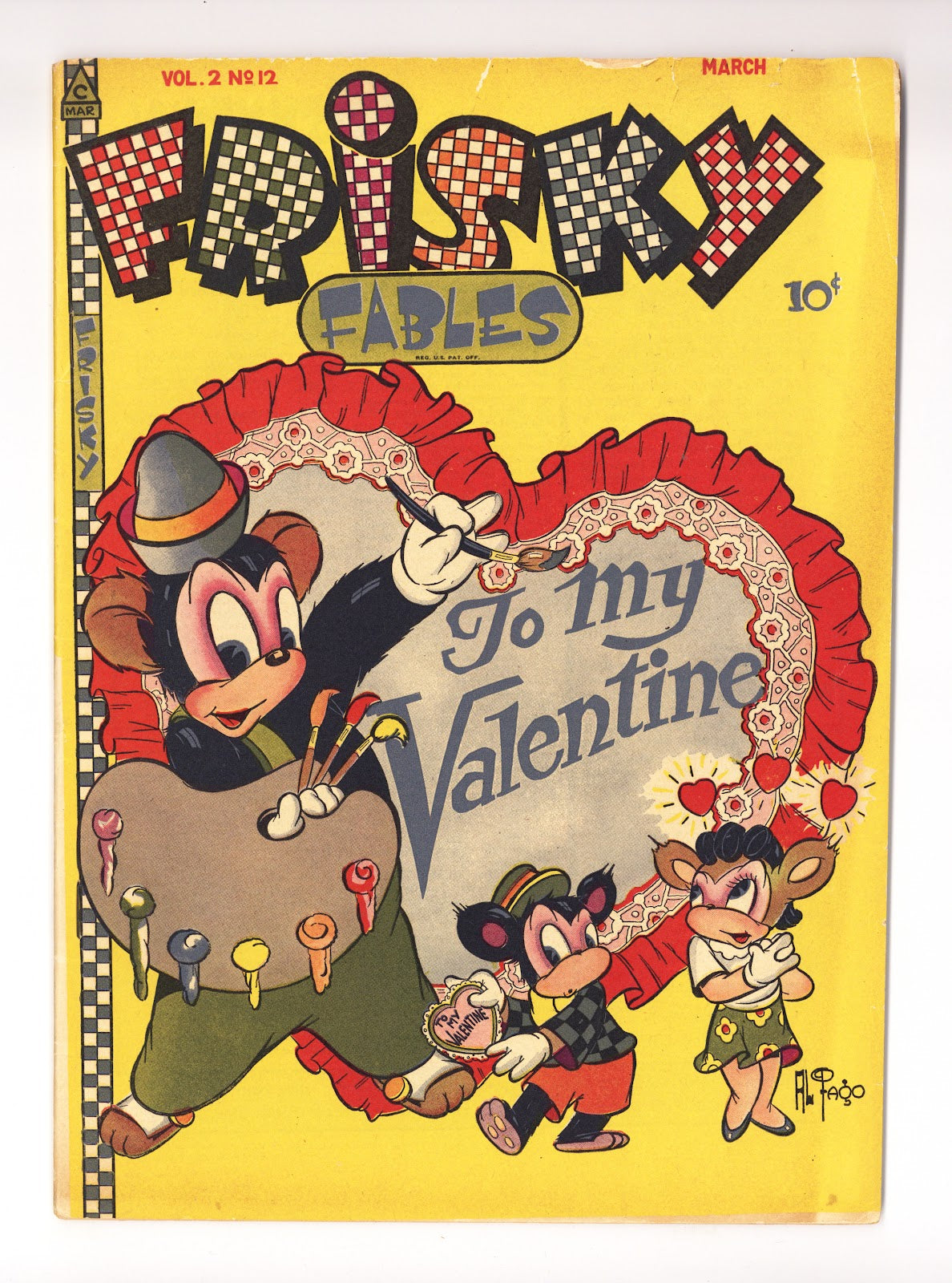 Frisky Fables Vol 2 12 [15]  VG+ (4.5)   (1947)