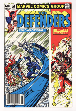The Defenders Vol 1 105  High Grade   (1982)   Newsstand