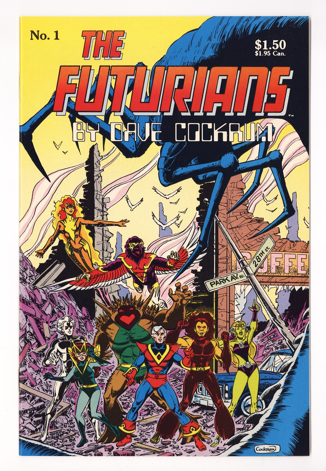 The Futurians by Dave Cockrum   1  High Grade   (1985)     