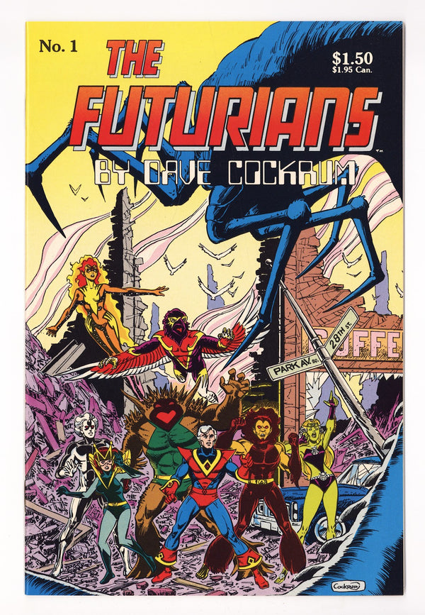 The Futurians by Dave Cockrum   1  High Grade   (1985)