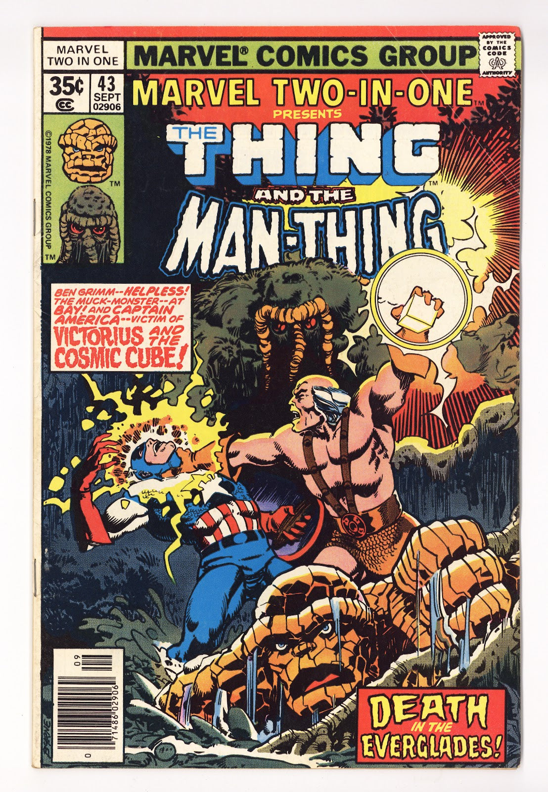 Marvel Two-in-One Vol 1 43  Low Grade   (1978)   Regular  