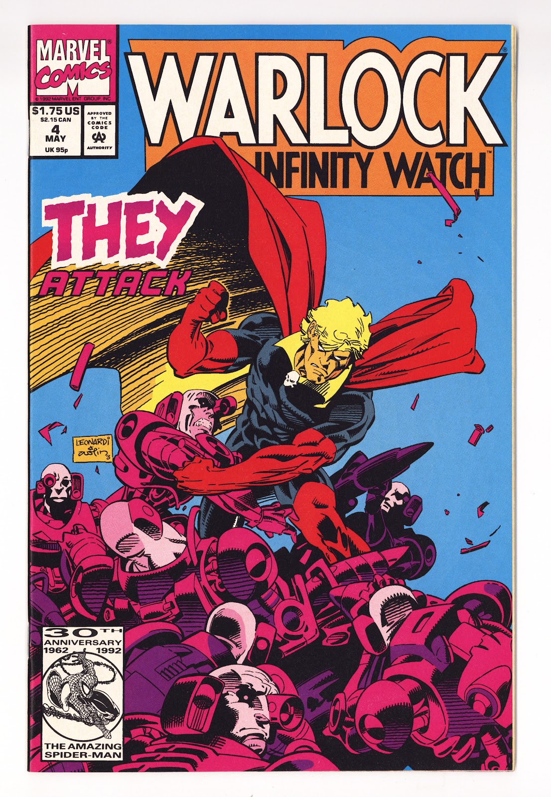 Warlock and the Infinity Watch 4 High Grade (1992) 