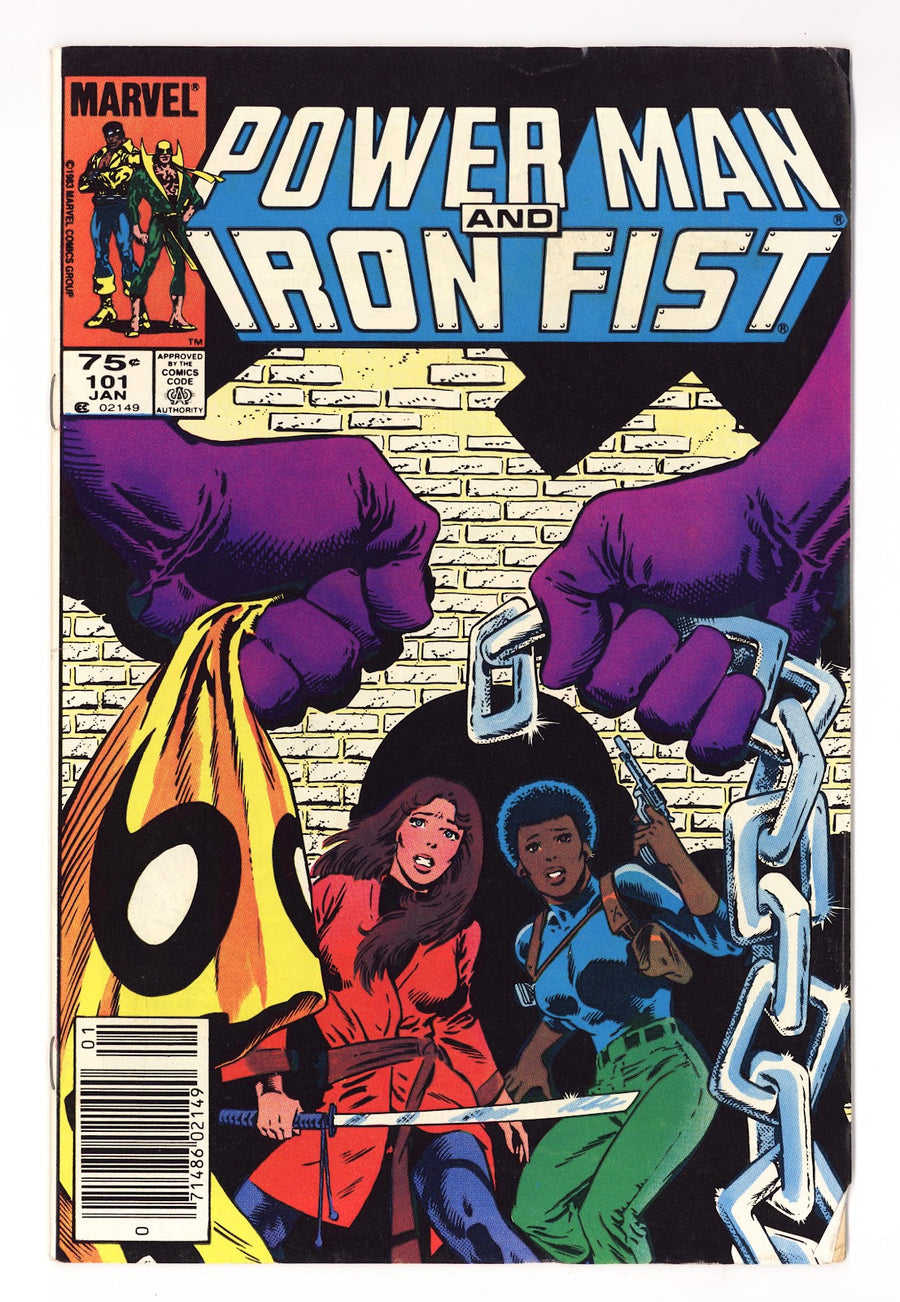 Power Man and Iron Fist Vol 1 101  Mid Grade   (1984)   Canadian Price Variant