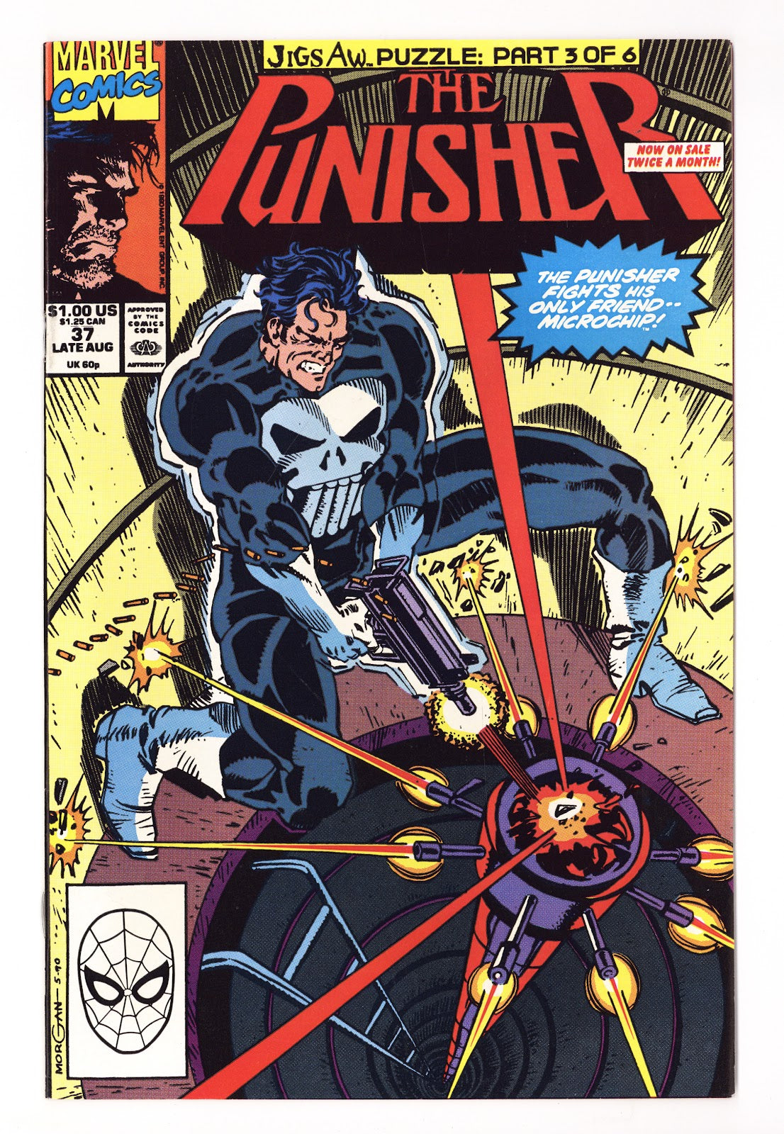 The Punisher Vol 2 36 High Grade (1990) Direct 