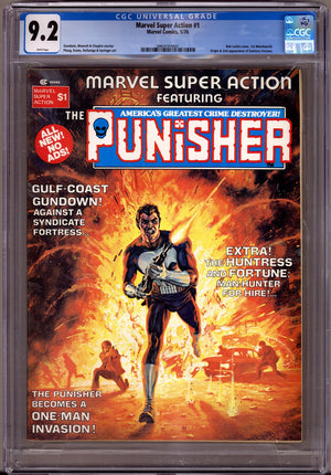 Marvel Super Action Vol 1 1 CGC 9.2 (NM-) (1976)