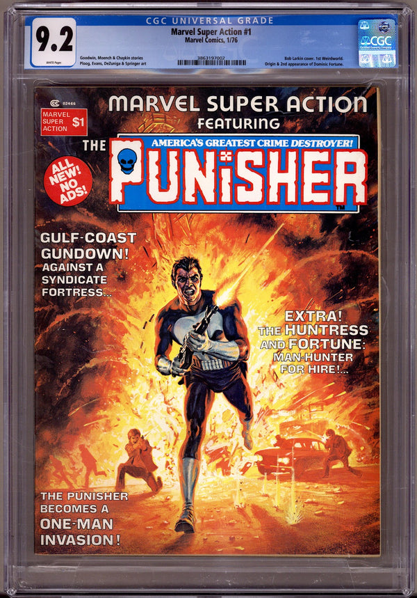 Marvel Super Action Vol 1 1 CGC 9.2 (NM-) (1976)