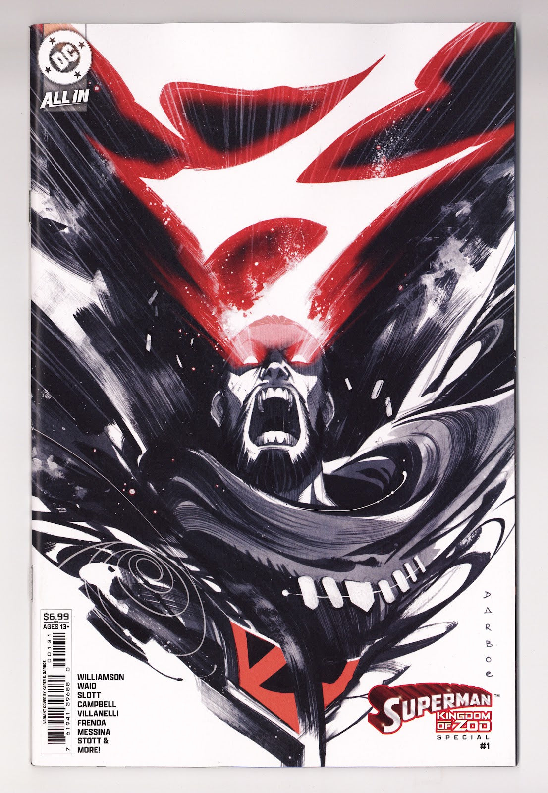 Superman Kingdom of Zod Special #1 (2026) Karen Variant