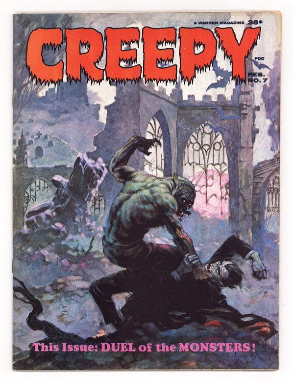 Creepy 7 VG+ (4.5) (1966)
