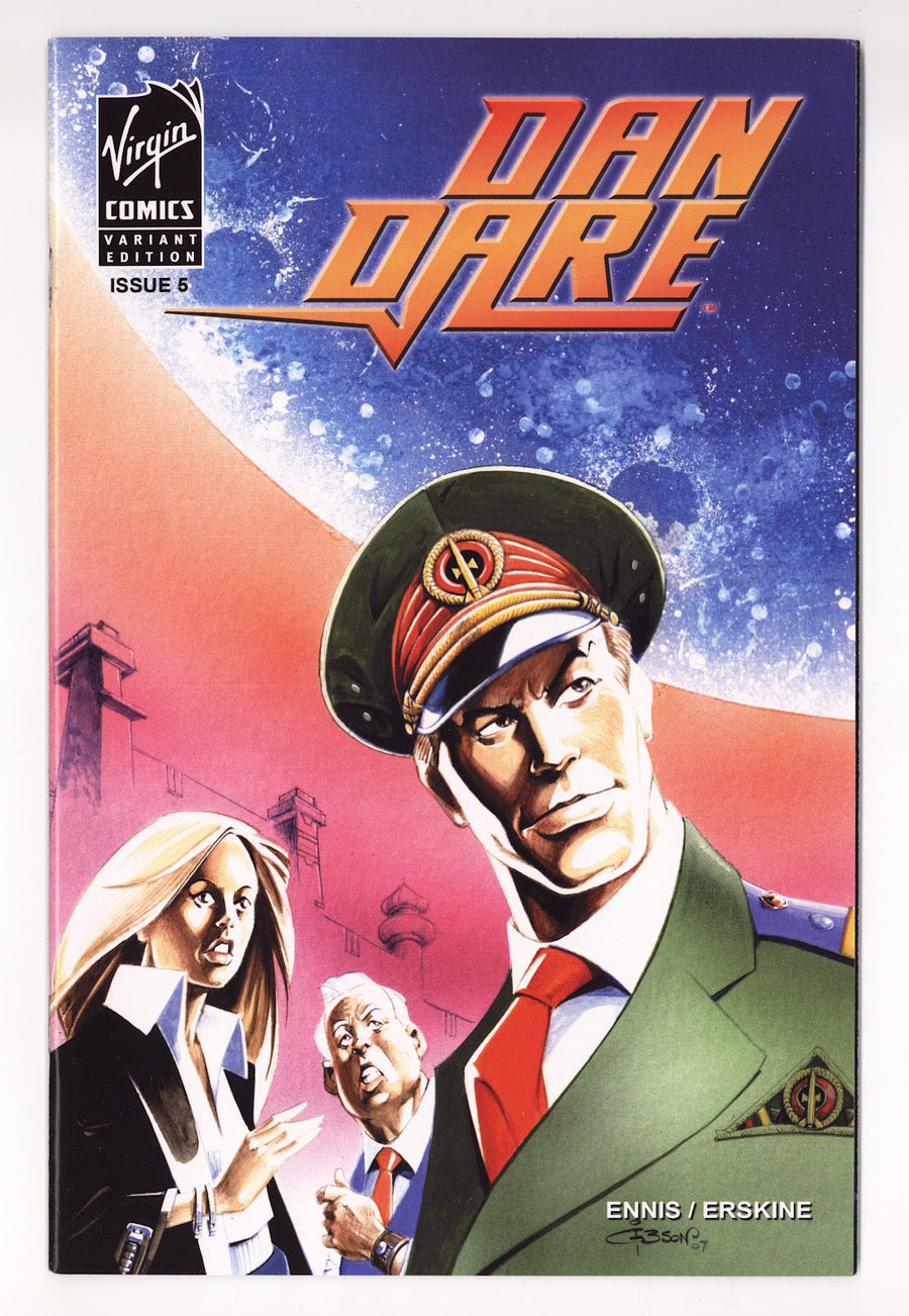 Dan Dare   5  High Grade   (2008) Gibson   Variant