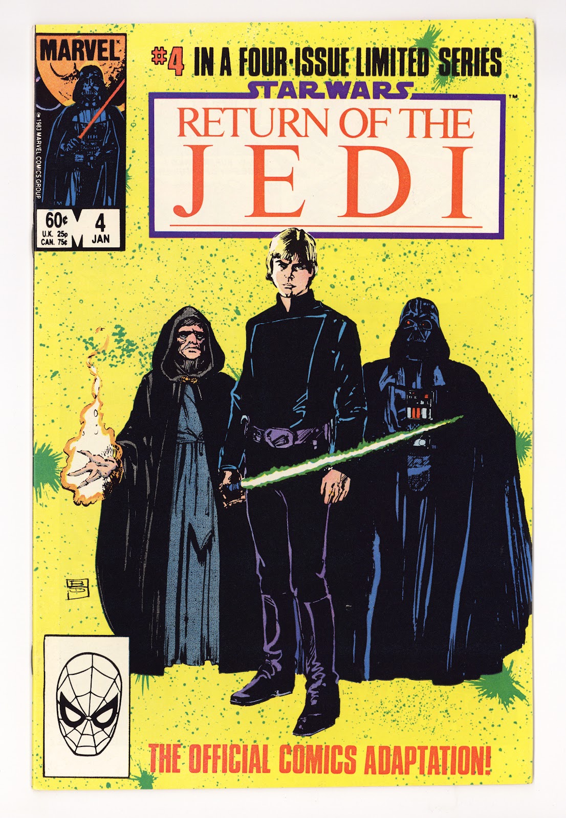 Star Wars: Return of the Jedi Vol 1 4  VF+ (8.5)   (1984)     