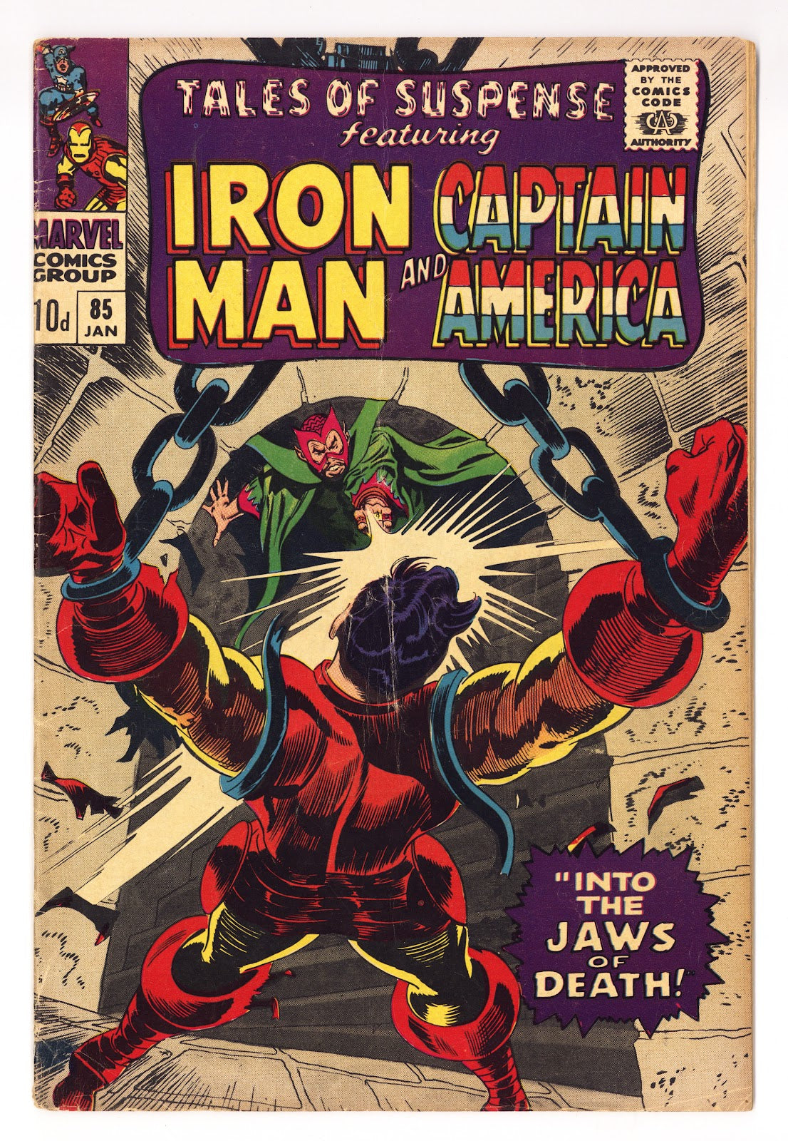 Tales of Suspense Vol 1 85 VG (4.0) (1967) British 