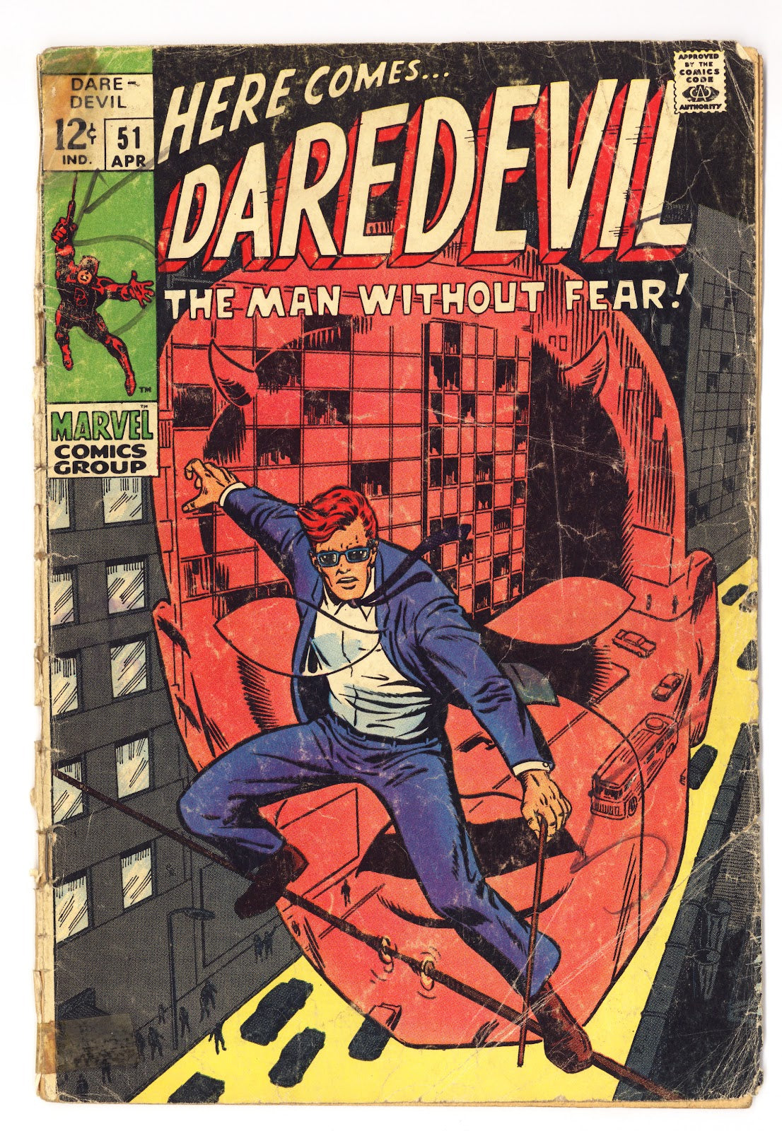 Daredevil Vol 1 51  FR/GD (1.5)   (1969)