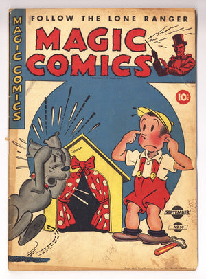 Magic Comics 50 VG (4.0) (1943)