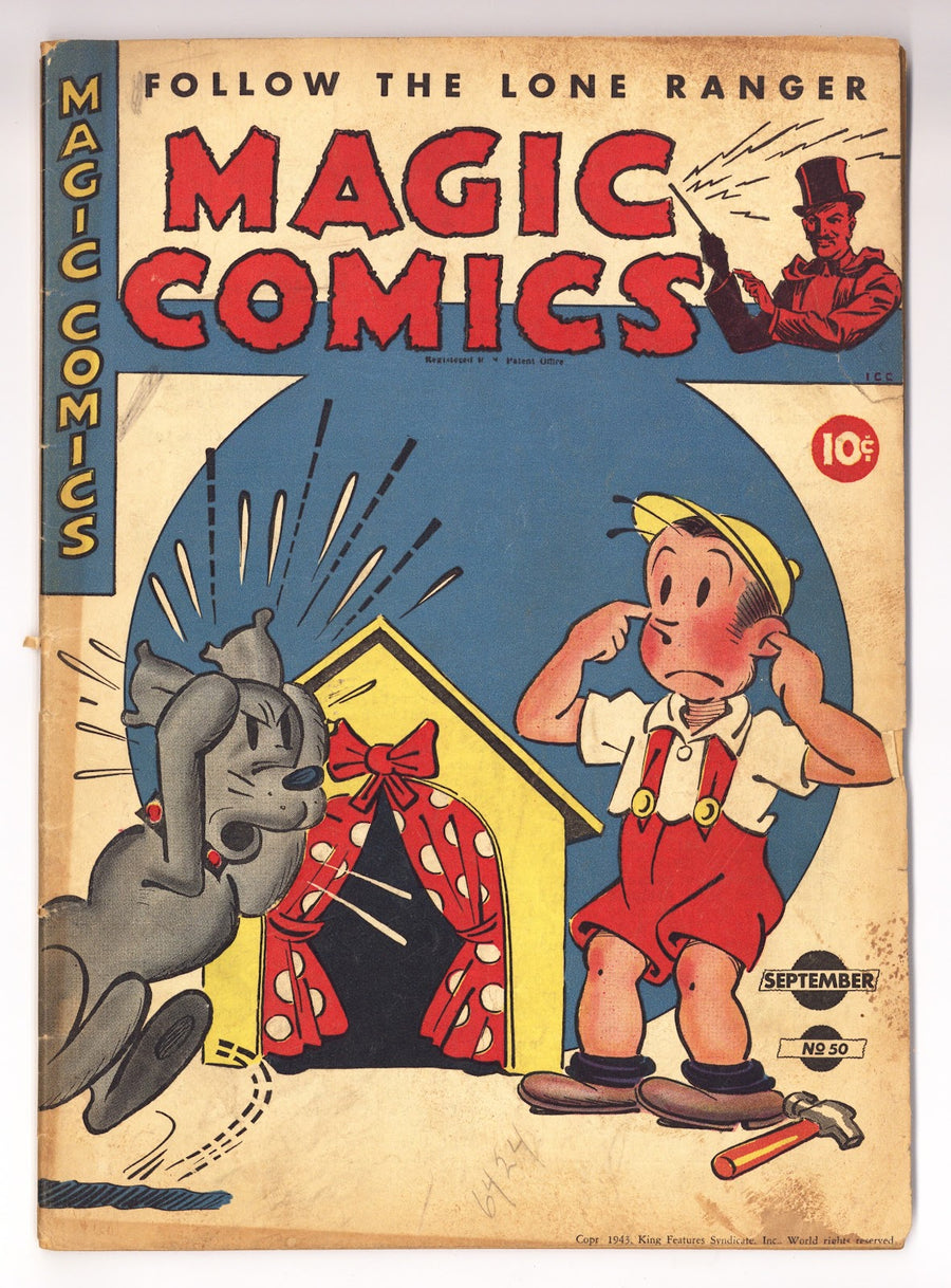 Magic Comics 50 VG (4.0) (1943)  