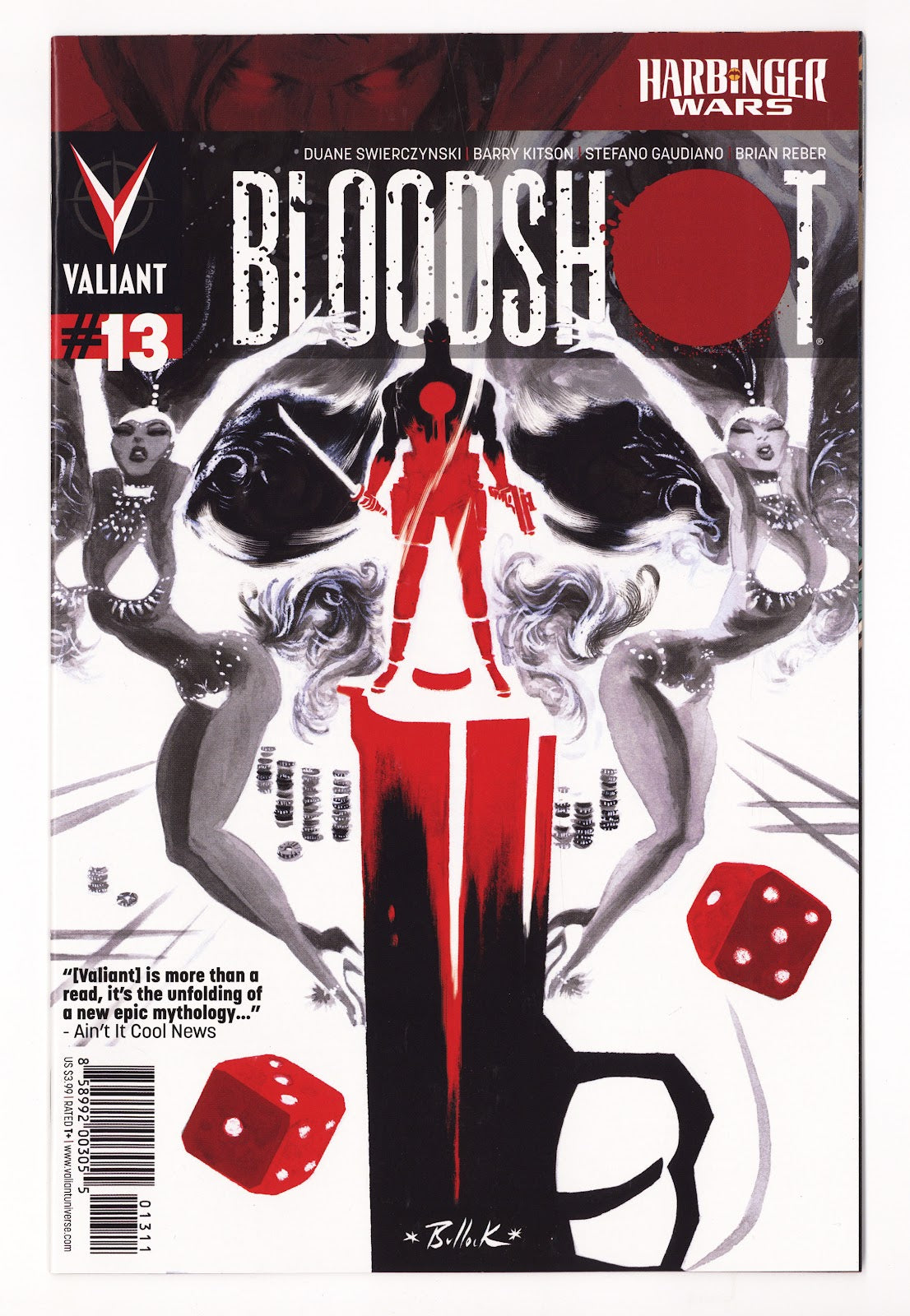 Bloodshot Vol 3 13  High Grade   (2013)   Cover A - Dave Bullock  
