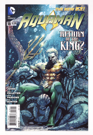 Aquaman Vol 7 18 High Grade (2013) Direct Sales