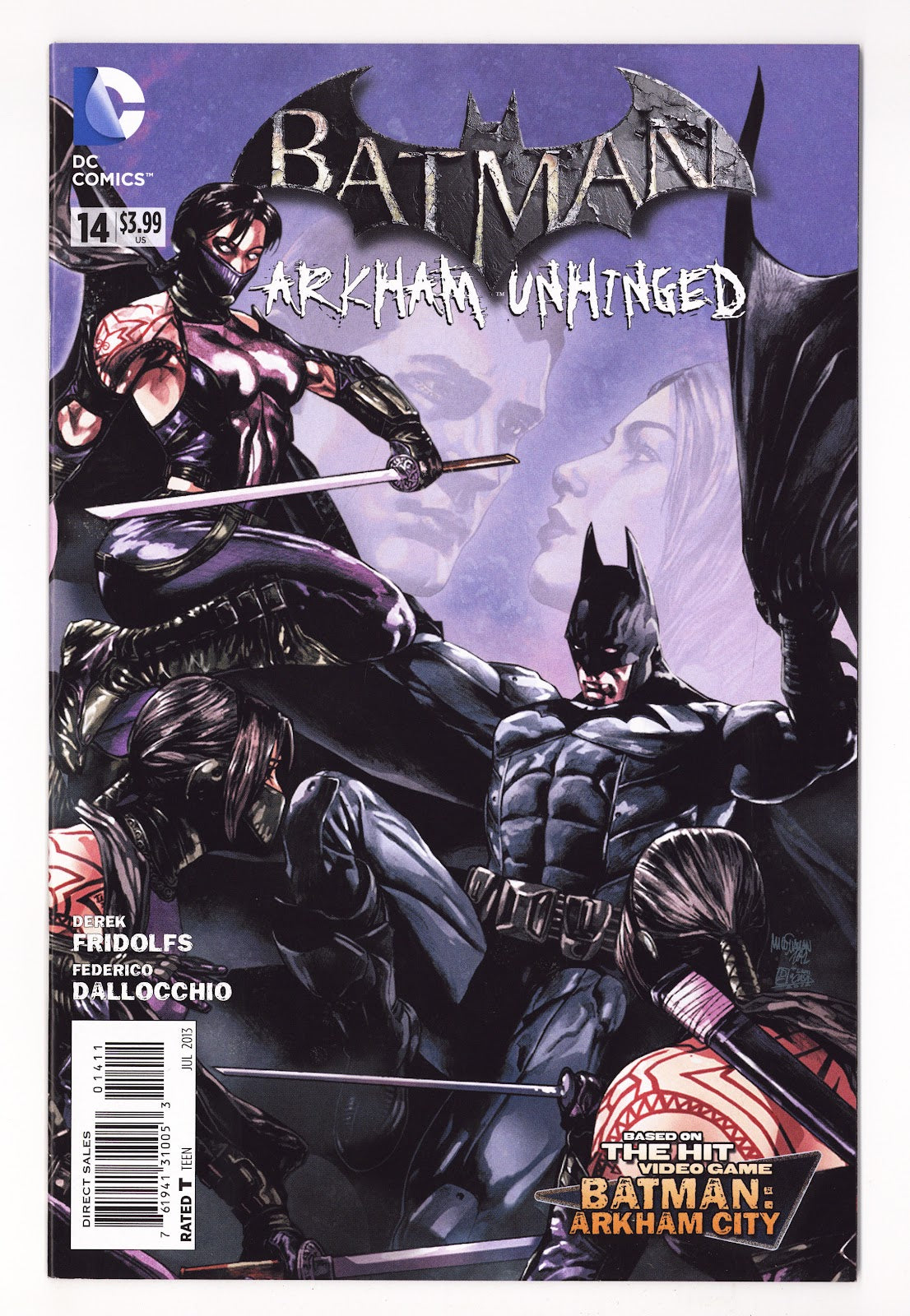 Batman: Arkham Unhinged   14  High Grade   (2013)     