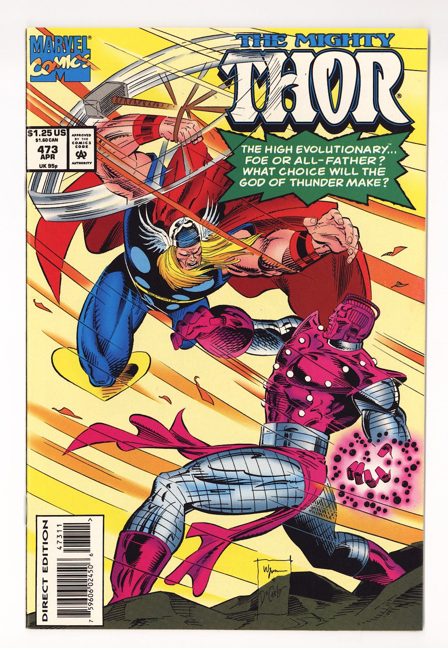 Thor Vol 1 473  High Grade   (1994)