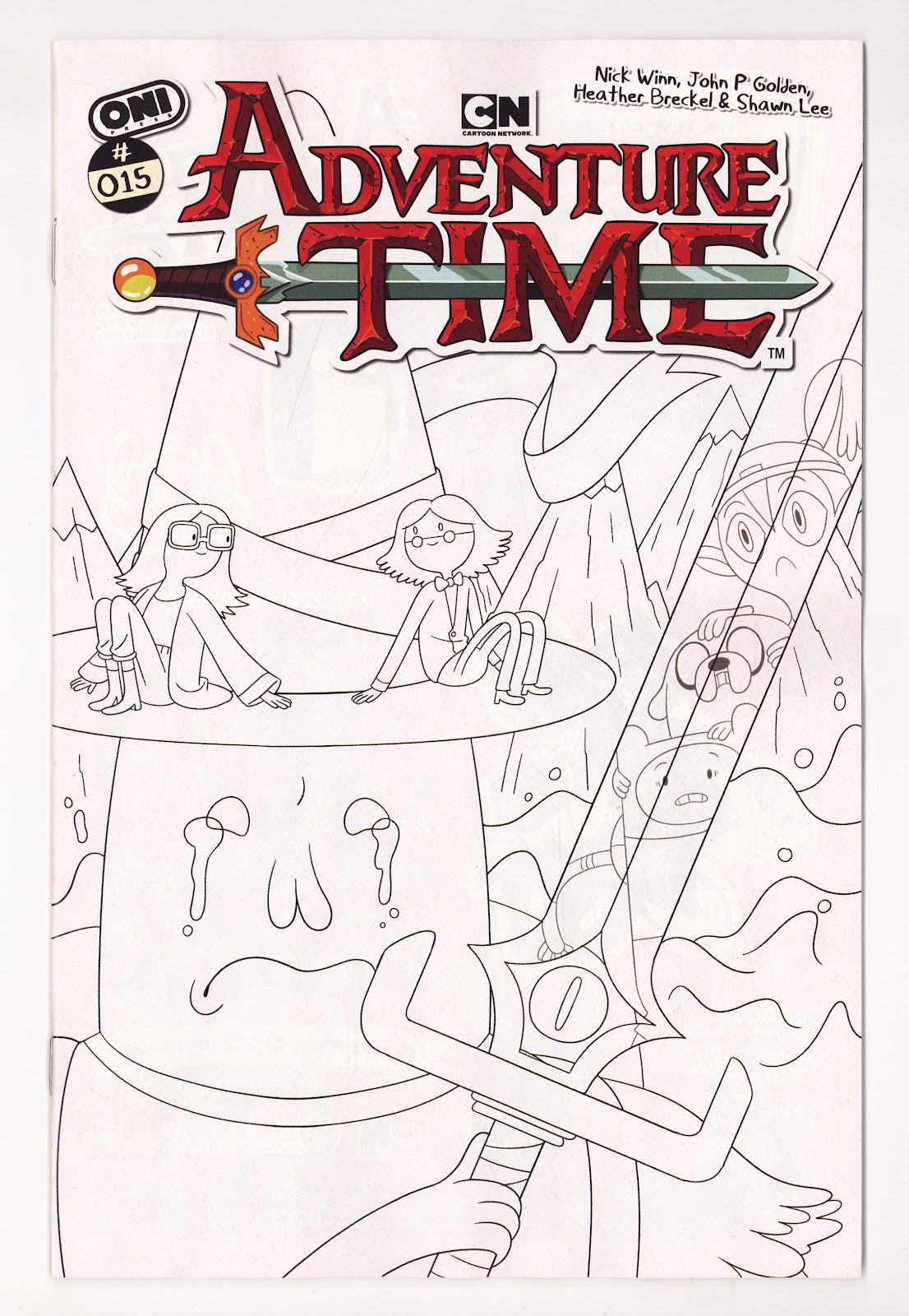 Adventure Time 15 Winn B&W Incentive NM- (2026)