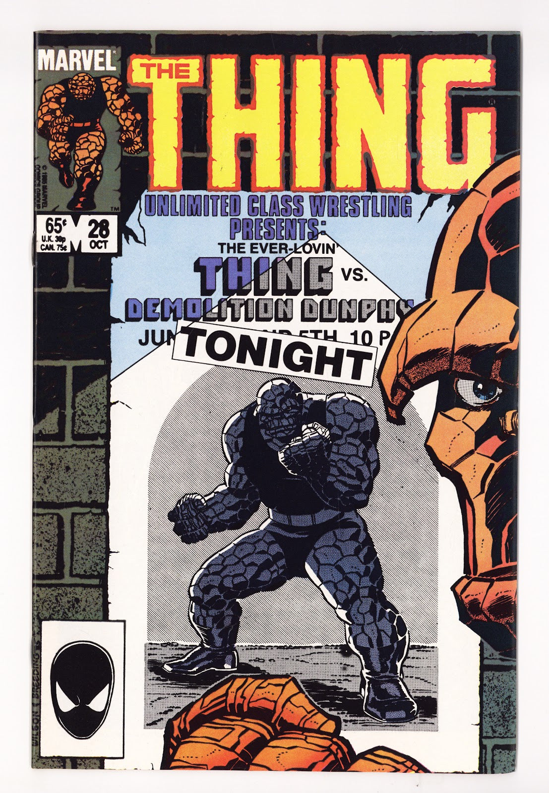 The Thing Vol 1 28 High Grade (1985) Direct 