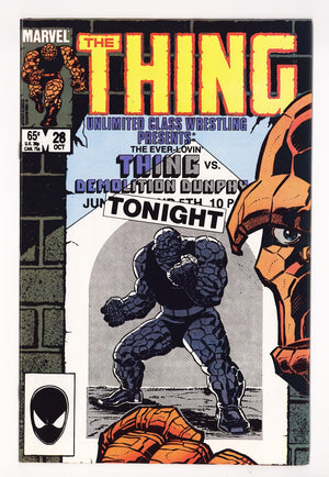 The Thing Vol 1 28 High Grade (1985) Direct